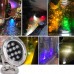 Φωτιστικό Συντριβανιού LED 18W 12/24V IP68 RGB με Controller 98LED018RGB